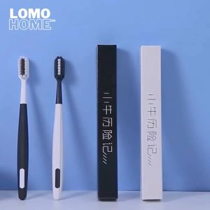 Bộ 6 bàn chải đánh răng LOMO siêu mềm mỏng mịn bảo vệ nướu và làm sạch từng kẽ răng