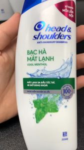 Dầu gội Head & shoulders Bạc Hà mát lanh 170ml