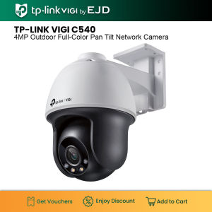 tp-link VIGI C540 4MP Outdoor Full-Color Pan Tilt Network Camera | TP-Link VIGI by EJD