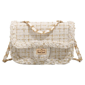 URCDN RDALVO | Elegant Wool Ladies Crossbody Bag