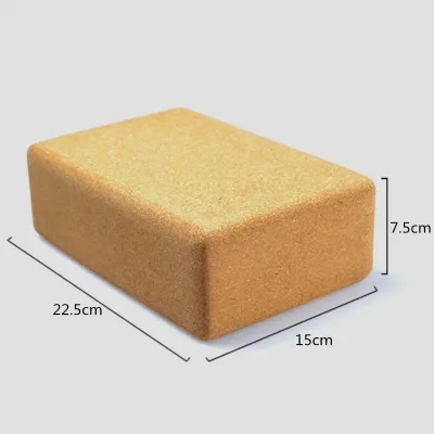 High Support and Balance Cork Yoga Block