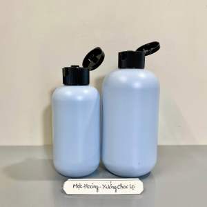 Bình Nhựa HDPE 200ml-300ml Xanh Dương.Đựng kem bodylotiondầu gộisữa tắm….Chai nhựa chiết mỹ phẩm hàng cao cấp