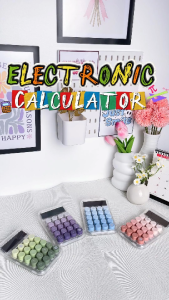 FCI Electronic Calculator 9(AAA Battery)10 Digits Large Screen Sleek Design Colorful Smooth calculator for Home School & Office use