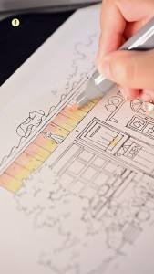 Touch mark | Art Dedicated Quick-Drying Stackable Dual-Soft Tip Markers