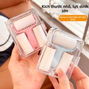 Cây Lăn Bụi Dính Mini Di Động Loại Bỏ Lông Thú Cưng