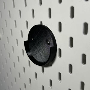 3D Printed Screen Light Holder Hole Board Accessory Plastic Hanging Hook Installation Home Organization Storage Solution