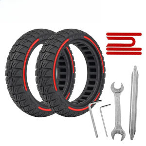 8.5 Inches Damping Durable 8.5x2-6.1 Honeycomb Solid Tire for Xiaomi M365 PRO PRO2 1S List E-Scooter Safety Reflective Stickers