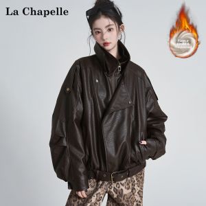 La Chapelle | Warm Lined PU Leather Jacket