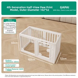 hipidog | Pet Proofing Dog and Cat Cage Escape Prevention Indoor Fence