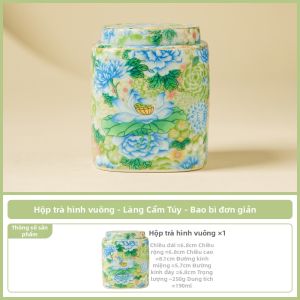 SHUANGYU | Hộp Đựng Trà Gốm Chống Ẩm và Kín Khí