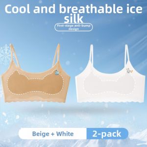 YUNASHA | Summer Icy Silk Adolescent Girls Bra
