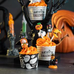 DOLO DAKING | Halloween Heat-resistant Baking Cups 50 Pieces