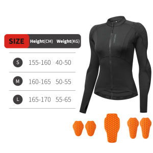 WOSAWE Women Motorcycle Jacket Summer Biker Body Armor CE Certified Street Riding Jacket Elastic Female Motorcyclist Clothing