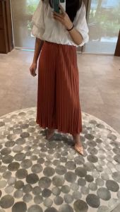 (03) MBL Kulot Plisket Pleated Pants Dewasa Standard