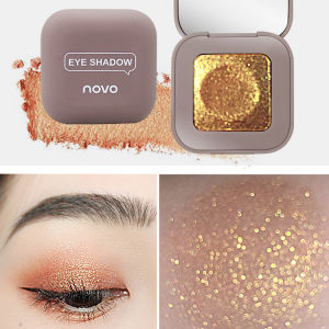 Noovo Eyeshadow Palette Shiny Powder Pearl Potato Clay Waterproof Long-lasting Color Boosting Student Affordable Single Color