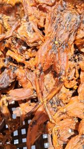 500g Khô Ếch Lột Da Đùi Thịt Nhiều Con To Chắc Ngọt Ngon Như Thịt  Ếch Tươi- ĐẶC SẢN MINH TRIẾT