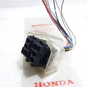 SOKET RELAY KABEL SOKET RELAY CB 150X SONIC 150R K56 CB 150R CB 150X K3B SUPRA GTR KABEL BODY 32100-K3BA-N00 RUMAH SOKET RELAY ORIGINAL HONDA