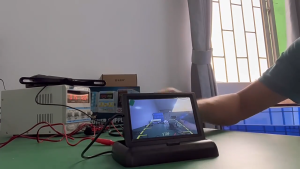 (คูปองส่วนลดค่าส่ง50บาท)กล้องติดรถยนต์ 4.3"นิ้ว พับได้ กลางคืนชัดเจนHD กล้องหน้ารถยนต์ กล้งติดรถยนต์ กล้องหน้า กล้องถอยหลัง(ด้านหน้า+ถอยหลัง)【COD+จัดส่งจากกรุงเทพฯ】