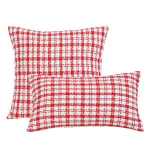 BUYNOW 1PC Dutch Velvet Towel Embroidered Christmas Atmosphere PillowcaseSofa Home Bedroom Cushion Cover Decor cojines para sala