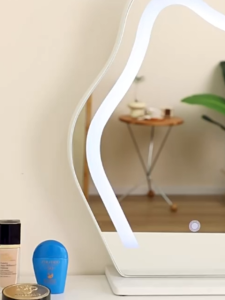 Large Vanity Mirror with Lights TouchSensor with 3-Color Lighting Dimmablefor Vanity Desk Tabletop Bedroom