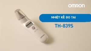 Nhiệt Kế Hồng Ngoại Đo Tai Omron TH 839S Nhật Bản