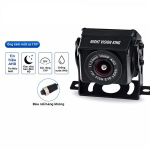 Camera Ô Tô Tầm Nhìn Ban Đêm 12V/36V AHD 1080P Giám Sát 170 Độ Đảo Ngược Xe Buýt Giám Sát Video Xe Buýt