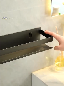 (Thick)Kitchen Rack/ Multi-function Storage Rack/ Free Drilling Seasoning Rack/Kitchen and bathroom rack/kitchen rack shelf/kitchen rack stainless steel/condiment rack/sauce rack/rack for kitchen/bathroom rack