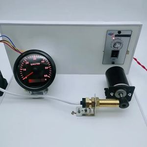 85MM Diesel Engine Tachometer 3000/4000/6000/8000 RPM Gauge REV Counter with Digital Hourmeter 7 Color Backlight 12V 24V