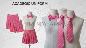 Y2K 2026 Marilao School Uniform (Skirt Short Bow tie Neck tie)