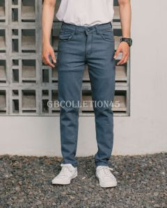 Celana Jeans Pria Skinny Pensil Panjang Cowok Slim fit Dewasa