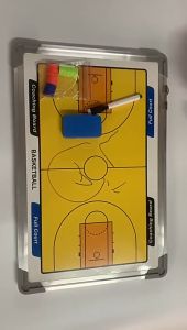 SPEEDS Papan Strategi Taktik Pelatih Basket BasketBall Coach Board Magnetic 007-2