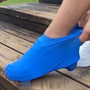 Pelapis Sepatu Karet Anti Air Hujan Waterproof Taha Air Tinggi