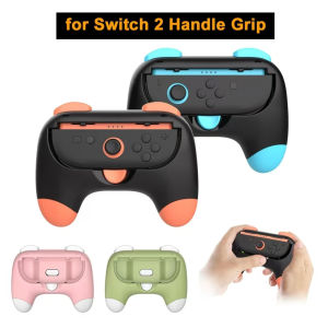 Tectinter | 2PCS Hand Grip Kit for Nintendo Switch 2 Console Joypad Controller Grip Stand Joystick Holder Bracket for Switch 2 Accessories