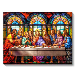 500/1000/1200/2000PCS Jigsaw Puzzle Beautiful Jesus Last Supper Scene For Adults Perfect For Quiet Evening Activity