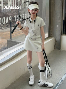 Bộ Áo Thun POLO Mỏng và Quần Short Cho Bé Gái
