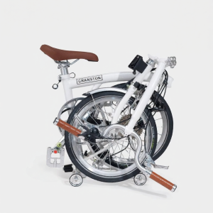CRANSTON | Ultra Portable Retro 9-Speed Folding Bike 16 Inch