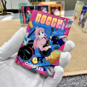 Màn Hình Trưng Bày Thẻ Lấp Lánh Laser Sáng Tạo Cho Bìa Album Nhạc Rock Cô Đơn Tranh Vẽ Hoạt Hình Trang Trí Không Gian Công Sở