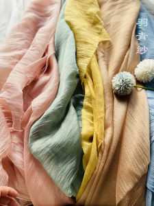 Vải Chiffon Mềm Mại Thoải Mái Cao Cấp Váy Vải Nửa Trong Suốt Vải Chiffon Vải Mềm Mại Vải Chiffon