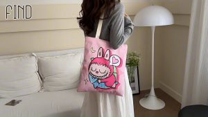 FIND Fashion Labubu Designer Tote Bag & Canvas Shoulder Bags