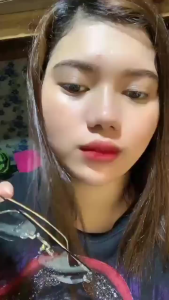 Kacamata (-50~-400)Minus Photochromic Tanpa Bingkai Anti Radiasi Pria Wanita