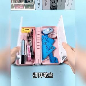 Hộp bút giá đỡ kê sách đọc đa năng 2 trong 1 cao cấp + Tặng kèm quà