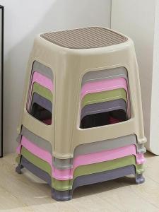 เก้าอี้อาบน้ำพลาสติกหนาสำหรับผู้สูงอายุ 35/38 นิ้ว สำหรับใช้ในบ้าน ชานชาลา บาร์ ร้านกาแฟ ร้านอาหาร ร้านขายของชำ ร้านขายของใช้ในบ้าน