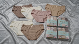 Cotton Panty - Orchids Lingerie - Adult 6 in 1 - Plain