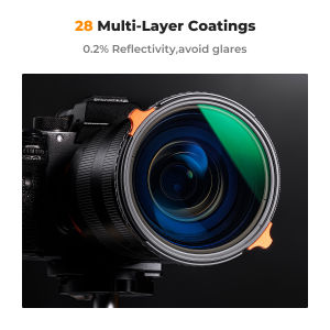 K&F CONCEPT NANO-X True Color CPL&ND2-32 (1-5 Stops) 2 in 1 Lens Filter for Camera Lens Waterproof and Scratch-resistant Filter
