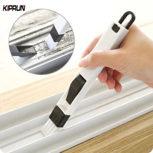 KIPRUN Window Groove Cleaning Brush 2 In 1 Multipurpose Computer Home Cleaning Tools Windows Slot Cleaner Brush Keyboard Nook Cranny Dust Shovel Track Cleaner ซื้อทันทีเพิ่มลงในรถเข็น