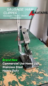 Clipping Machine Manual U-shape Sausage Longganisa Clipper Maker Tightening Machine No leakage