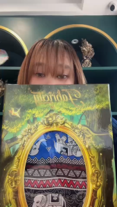 [NEW] ผ้าเรยอนสปันพิมพ์ลายช้าง เนื้อผ้านุ่ม แมมเบิร์ต Elephant design fabric ขนาด 1 เมตร พร้อมส่ง