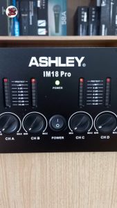 Power Amplifier ASHLEY IM18PRO / IM18-PRO / IM-18PRO 4 Channel 4x1800W