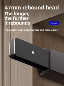 MONLEYTA | Heavy Duty High Door Rebounder Press Type Cabinet Wardrobe Invisible Door Dark Door Cabinet Handle Free Door Self Rebounder