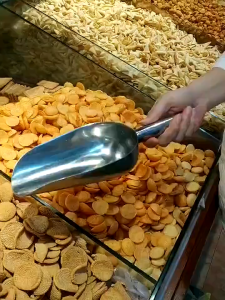 Sekop Es Stainless Serbaguna / Sendok Sekop Es Measure Scoop Sweet Candy Buffet Food Stainless Steel